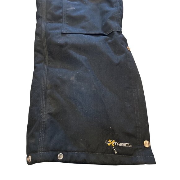 Carhartt Extremes Overalls Mens R33 34×34 Insulated Alaska rugged Black Bib - Picture 3 of 10